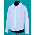 Перемена, школьная блузка 1755-10 белый