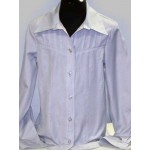 Перемена, школьная блузка 1772-10 белый