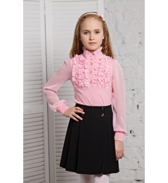 блузка для девочек 3021-2 Azzarti, розовый