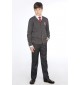 брюки школьные для мальчика Айвенго R141 БрМ347 серый