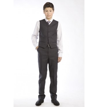 брюки школьные для мальчика Айвенго R142 серый