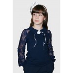 Mattiel’, школьная блузка D058-106 синий