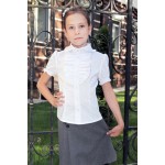 Модники, школьная блузка 151-б (30-38)